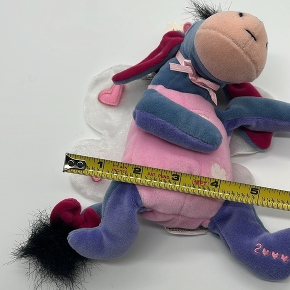NWT Disney Valentines Plush Winnie Pooh Red Sweater + Love Bug Eeyore Stuffed - Picture 16 of 16